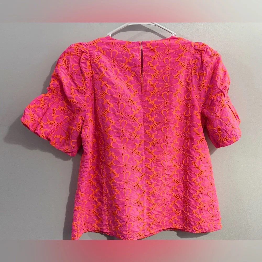 Lilly Pulitzer Lailah Top in Pink – Women’s Size Large – NWOT